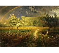 Jean Francois Millet: Spring. Fine Art Print/Poster. Size A3 (42cm x 29.7cm)
