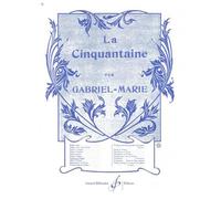 Jean Gabriel-Marie: La Cinquantaine (Cello). Sheet Music for Violin, Piano Accompaniment