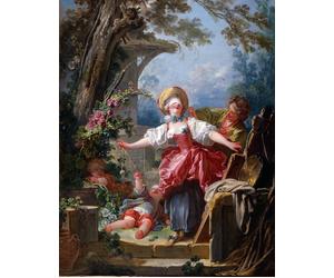 Jean-Honoré Fragonard: Blind Man's Bluff