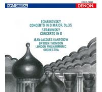 Jean-Jacques Kantorow / Bryden Thomson / London Philharmonic Orchestra - Stravinsky: Concerto Vn [Japan CD] COCO-73243