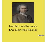 Jean-Jacques Rousseau Du Contrat Social Paperback Book Jean-Jacques Rousseau Multicolor