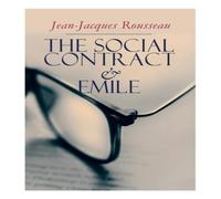 Jean-Jacques Rousseau The Social Contract Emile Paperback Book Jean-Jacques Rousseau Multicolor