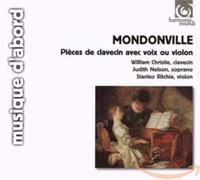 Jean-Joseph Cassanea De Mondonville - Pieces For Harpsichord With Voice Or Violin (Ritchie)