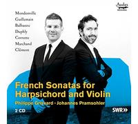 Jean-Joseph Cassanea - French Sonatas for Harpsichord and Violin - CD - P2222z
