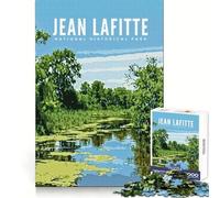 Jean Lafitte Nat Hist Park 1000 Piece Puzzle For Teenagers Smart Training Peaceful Hobby Precise Edges size 50x75cm