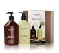 Jean & Len Body Ceremony Bergamot & Cedarwood Gift Set 2 x 500ml