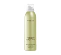 Jean & Len Energizing Shower Gel To Mousse Bergamot & Cedarwood, with almond, jojoba & babassu oil, for a fragrant cleansing experience, for normal skin, shower foam, without silicones, 200 ml