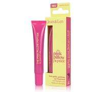 Jean & Len Lip Treatment Pink Pillow Lightly Tinted Lip Balm with Gloss Finish, Non-Sticky Texture, Peptides for Visible Volumizing Effect, Vanilla Scent, Vegan, 10ml