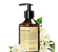 Jean & Len Neroli & Jasmine Hand Soap, Gently Cleans Hands, Liquid Soap in Pump Dispenser for Pure and Nourished Hands, Charming Fragrance, No Parabens, Silicone & Microplastic, Vegan, 250 ml