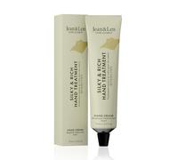 Jean & Len Silky and Rich Hand Treatment Bergamot and Cedarwood, recyclable aluminum tube (without cap), rich hand cream, ensures soft hands, free from parabens and silicones, vegan, 75 ml