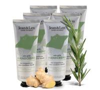 Jean & Len Very Horny Hand Cream Rosemary & Ginger 6 x 75 ml