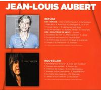 JEAN-LOUIS AUBERT - REFUGE (2CD) & ROC'ECLAIR 2 CD NEW