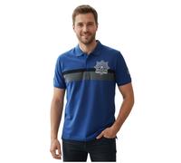 Jean-Louis Scherrer Blue Cotton Polo Shirt Mens M