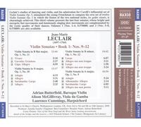 JEAN-MARIE LECLAIR: VIOLIN SONATAS, BOOK 1 NEW CD