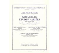 Jean-Marie Londeix - Nouvelles Études Variees, pour Saxophone