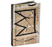 Jean-Michel Basquiat Untitled Crown Mini Notebook: Pocket Size Mini Hardcover Notebook with Painted Edge Paper