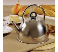Jean-Patrique 1.6L Stainless Steel Stove Top Kettle - 18/10 Durable, Induction Compatible, Fast Heating, Polished Finish Home Use