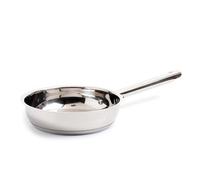 Jean-Patrique 24Cm Stainless Steel Frying Pan Deep Sides Oven Safe Induction Compatible Dishwasher Safe Frypan
