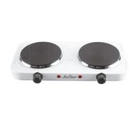 Jean Patrique Duo Cook 2000W Double Electric Hot Plate Dual Burner Portable Cooking Stove With Adjustable Heat Control