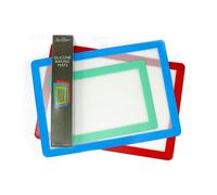 Jean-Patrique Set Of 3 Silicone Baking Mats Non-Stick Reusable Bpa-Free Heat Resistant Oven & Dishwasher Safe Baking Sheets
