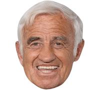 Jean-Paul Belmondo (Smile) Celebrity Mask, Flat Card Face, Fancy Dress Mask