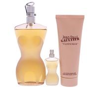 JPG Classique Gift Set: Iconic 100ml EDT, 75ml Body Lotion & 6ml Travel Spray