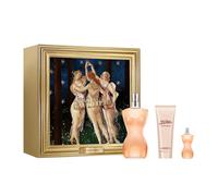 Jean Paul Gaultier Classique Eau de Toilette Women's Perfume Gift Set Spray (100ml) with Body Lotion & 6ml EDT