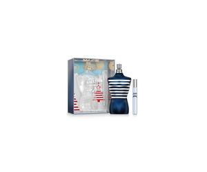 Jean Paul Gaultier Le Male In The Navy 2 Pcs Set: 6.8 Eau De Toilette Spray + 0.34 Oz Eau De Toilette Spray