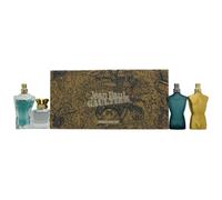 JEAN PAUL GAULTIER MINIATURES FOR HIM GIFT SET 7ML LE MALE EDT + 7ML LE BEAU EDT