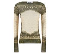 JEAN PAUL GAULTIER 'Re-Edition - The Green Cartouche' Top S