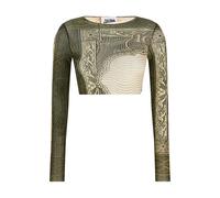 JEAN PAUL GAULTIER 'Re-Edition - The Green Cartouche' Top S