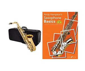 Jean Paul USA Alto Saxophone (AS-400GP) & Saxophone Basics Pupil's book