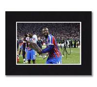 Jean - Philippe Mateta Crystal Palace 2026 Conference League Winner Signed 8x6 Inch Mounted Photo Print With Pre Printed Signatures That Would Make A Great Gift For Any Fan And Is Ready To Be Framed.
