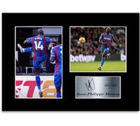 Jean-Philippe Mateta Football Player 2024-2025 A4 Printed Signed Poster Photo Display Mount Gift For Palace Fans