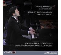 Jean-Philippe Sylvestre - Mathieu: Concertos For Piano And Orchestra
