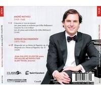 JEAN PHILIPPE SYLVESTRE - RACHMANINOFF CONCERTO 4 IN E MINOR / RHAPSODY ON A THE