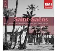 Jean-Phillipe Collard Saint-Saens: Piano Concertos 1-5 Etc. Double CD NEW