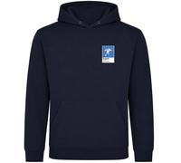 Jean-Pierre Papin Marseille Icon Frame Men's Hoodie - Navy / 2XL