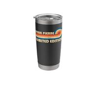 Jean Pierre Retro 70s 80s Sunset Stripe Stainless Steel Insulated Tumbler