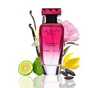 Jean Rish La Noire Eau De Parfum - Perfume for Women (3.4 Fl Oz / 100ml) with Bergamot Peony & Vanilla Notes - Long Lasting and Luxury Fragrance