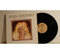 JEAN SHEPARD - JEAN SHEPARD - mercy, ain't love good UA 609 (LP vinyl record)