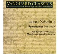 Jean Sibelius - Symphonies Nos. 1 - 4 (Abravenel, Utah So)