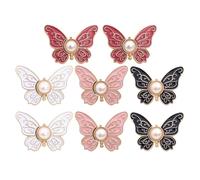 Jean Tightener for Waist | Buttons Pins for Loose Jeans Butterfly Shape | Adjustable No Sewing Clips Clothing Decor Girlfriend Women Girls Mother Sisters