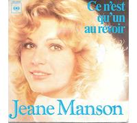 Jeane Manson - Ce n'est qu'un au revoir (1977) / Vinyl single [Vinyl-Single 7'']