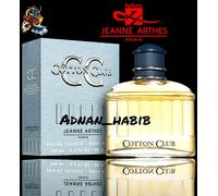 JEANNE ARTHES COTTON CLUB EAU DE TOILETTE SPRAY 100ML NEW & SEALED (MEN)