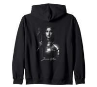 Jeanne d'Arc Medieval Warrior French Hero Zip Hoodie