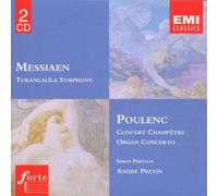 Jeanne Loriod - Messiaen: Turangalila Symphony; Poulenc: Concert Champetre, Organ Concerto
