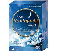 Jeanne Ruland Mein Rauhnacht-Orakel: Visionskarten für die 12 Heilige (Hardback)