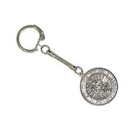 Jeannieparnell 298 - St Christopher Charm Keyring - Protection & Good Luck- Handmade