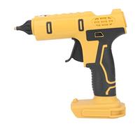 Jeanoko 100W Fast Heating Cordless Hot Melt Glue Gun with LED Lamp for DIY Crafts, Woodworking, Home Maintenance | 10 Glue Sticks Included